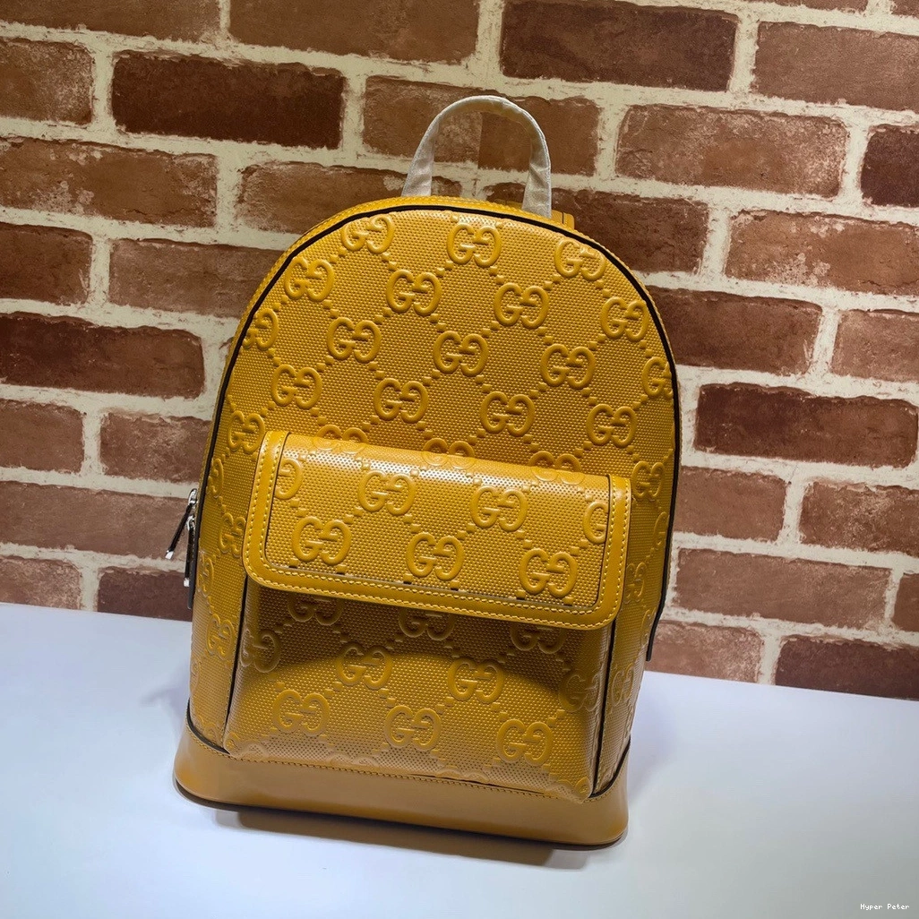 Hyperpeter GG embossed backpack GUCCI 0801